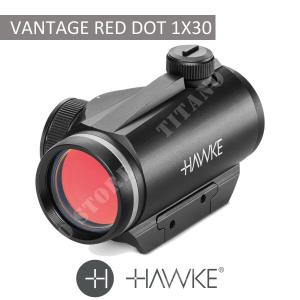 VANTAGE RED DOT SIGHT 1X30 3MOA-11mm  HAWKE (12107) 393482