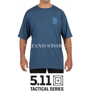 T-SHIRT TG-XL STOLZER VOGEL 41006CT H.BLUE 707 5.11 (643057)