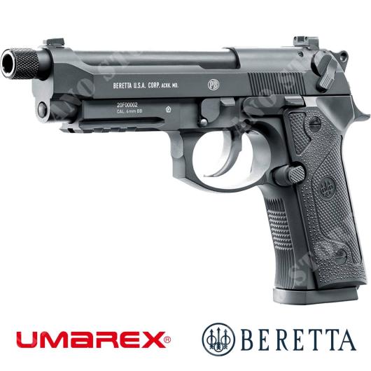 Pistola m9a3 fm black military 6mm co2 beretta umarex (2.6491): Pistole a  co2 scarrellanti per Softair