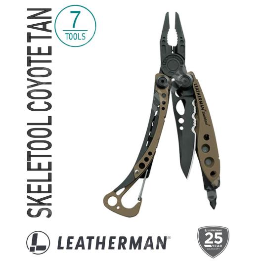 Leatherman Skeletool Pliers, Multipurpose, 7 Tools