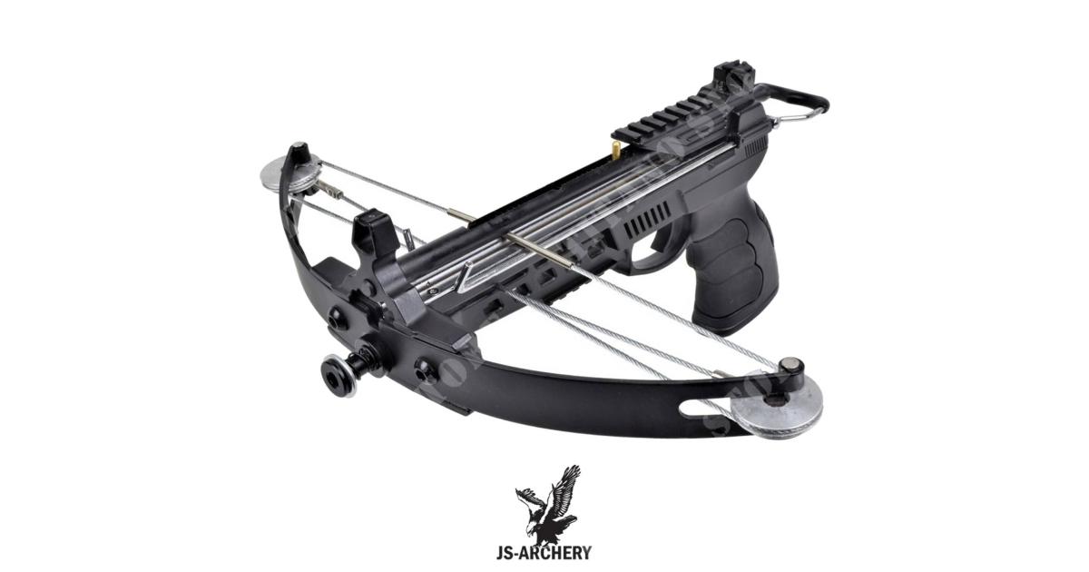 Compound crossbow pistol 80 lbs js-archery (cf 503c): Crossbow guns for  Softair