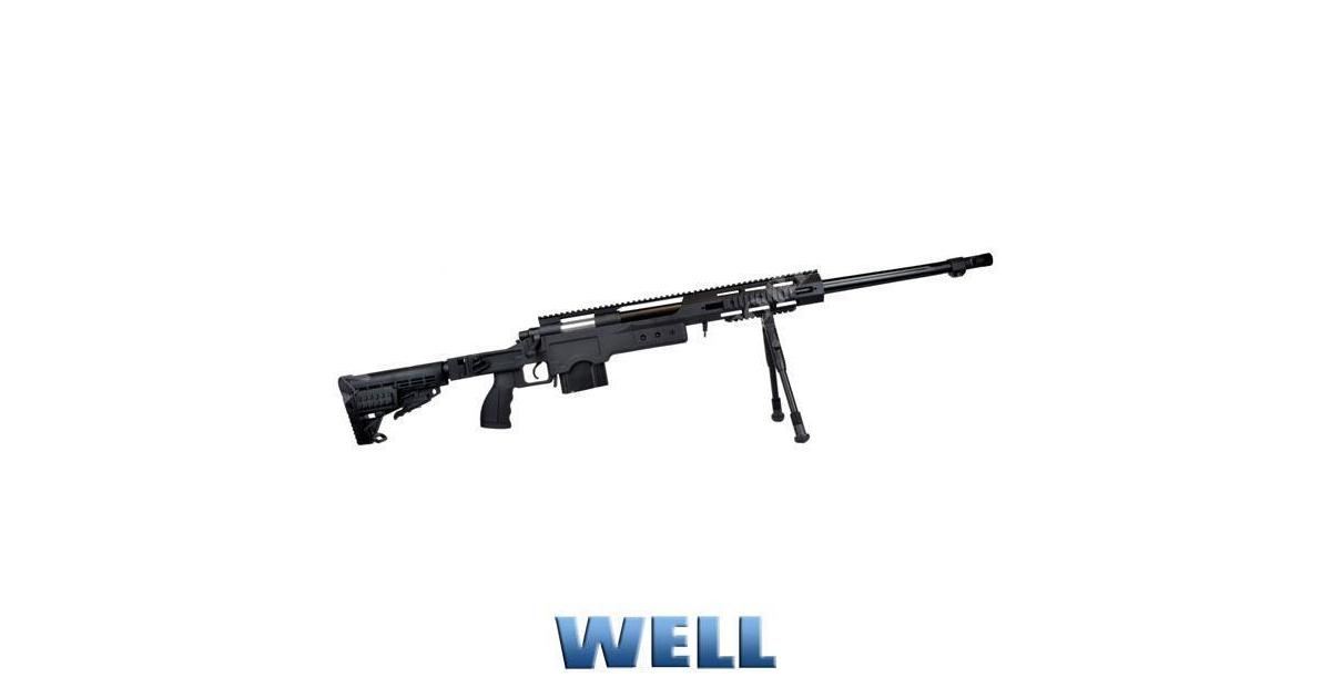 Well MB02B Gas Bolt Action Sniper Airsoft Rifle ( Black )